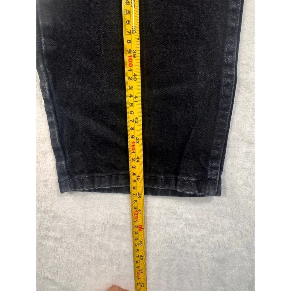 Wrangler 1013MWZWK Mens Black Denim Straight Leg Jeans 40x34 100% Cotton Regular